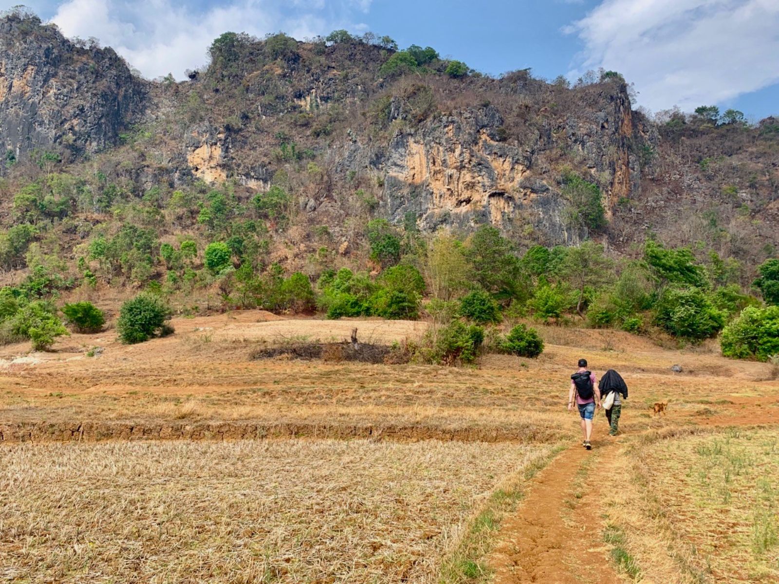 Foto medewerker Jón, hike Myanmar