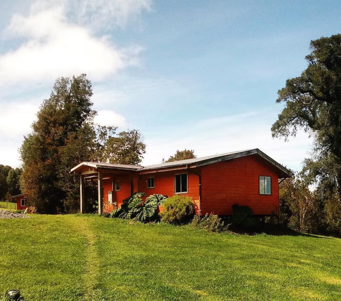 Rondreis Chili, Puyehue, El Taique lodge buitenaanzicht