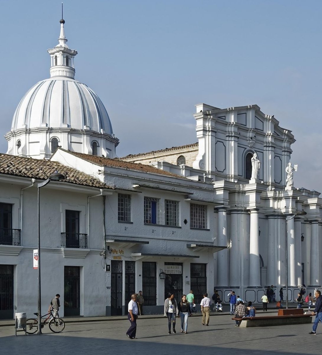 Rondreis Colombia, Popayán Catedral basílica de Nuestra Señora