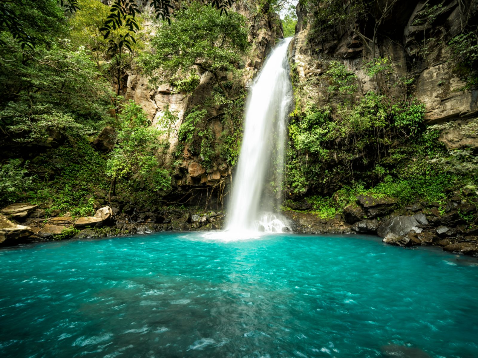 Rondreis Costa Rica, Rincon de la Vieja, La Cangreja waterval