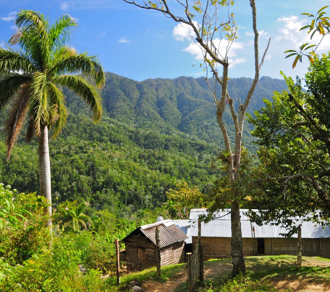 Rondreis Cuba, Sierra Maestra wandelpad bord