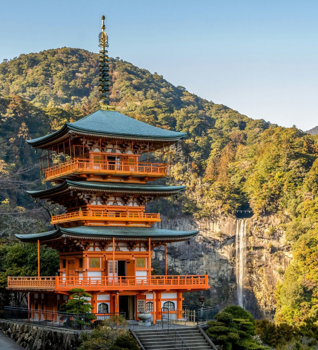 Rondreis Japan, Kumano Kodo Kumano Nachi Taisha 2
