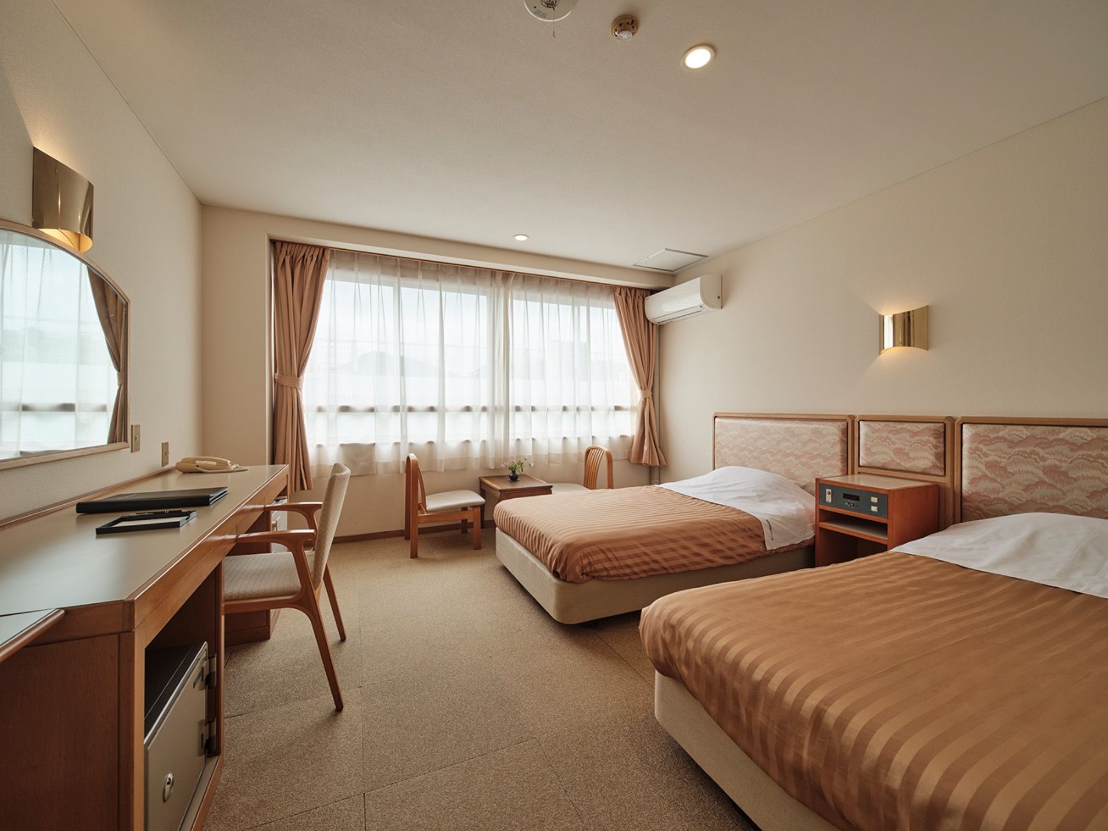 Rondreis Japan, Mount Nachi, Manseiro Kii Katsuura slaapkamer