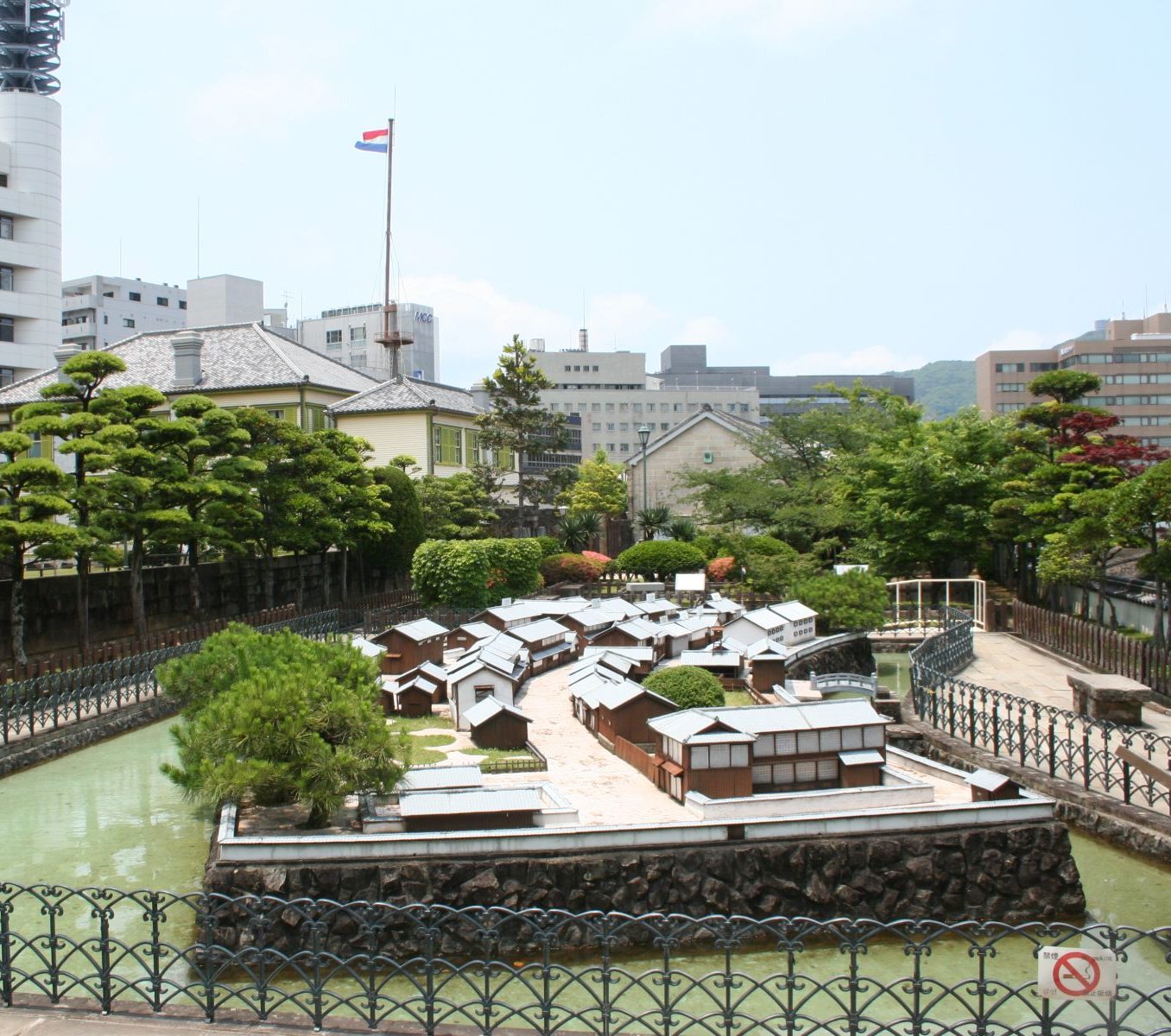 Rondreis Japan, Nagasaki Dejima