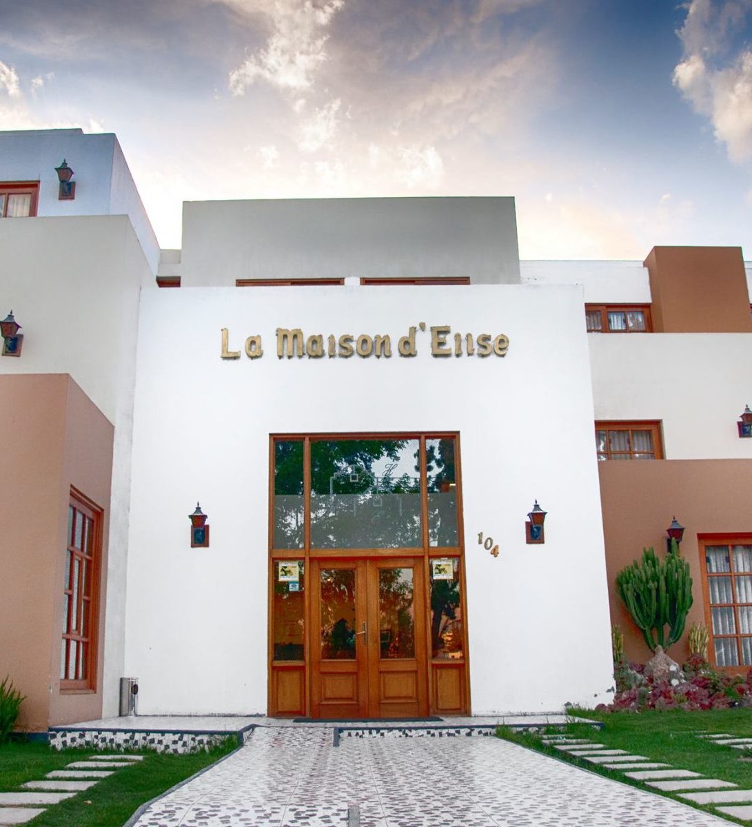 Rondreis Peru, Arequipa, La Maison de Elise buitenkant