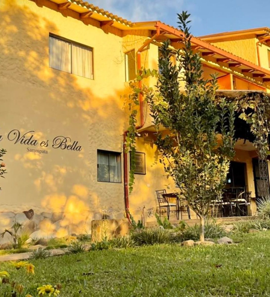 rondreis Bolivia, Samaipata, La Vida es Bella Hotel, hotel