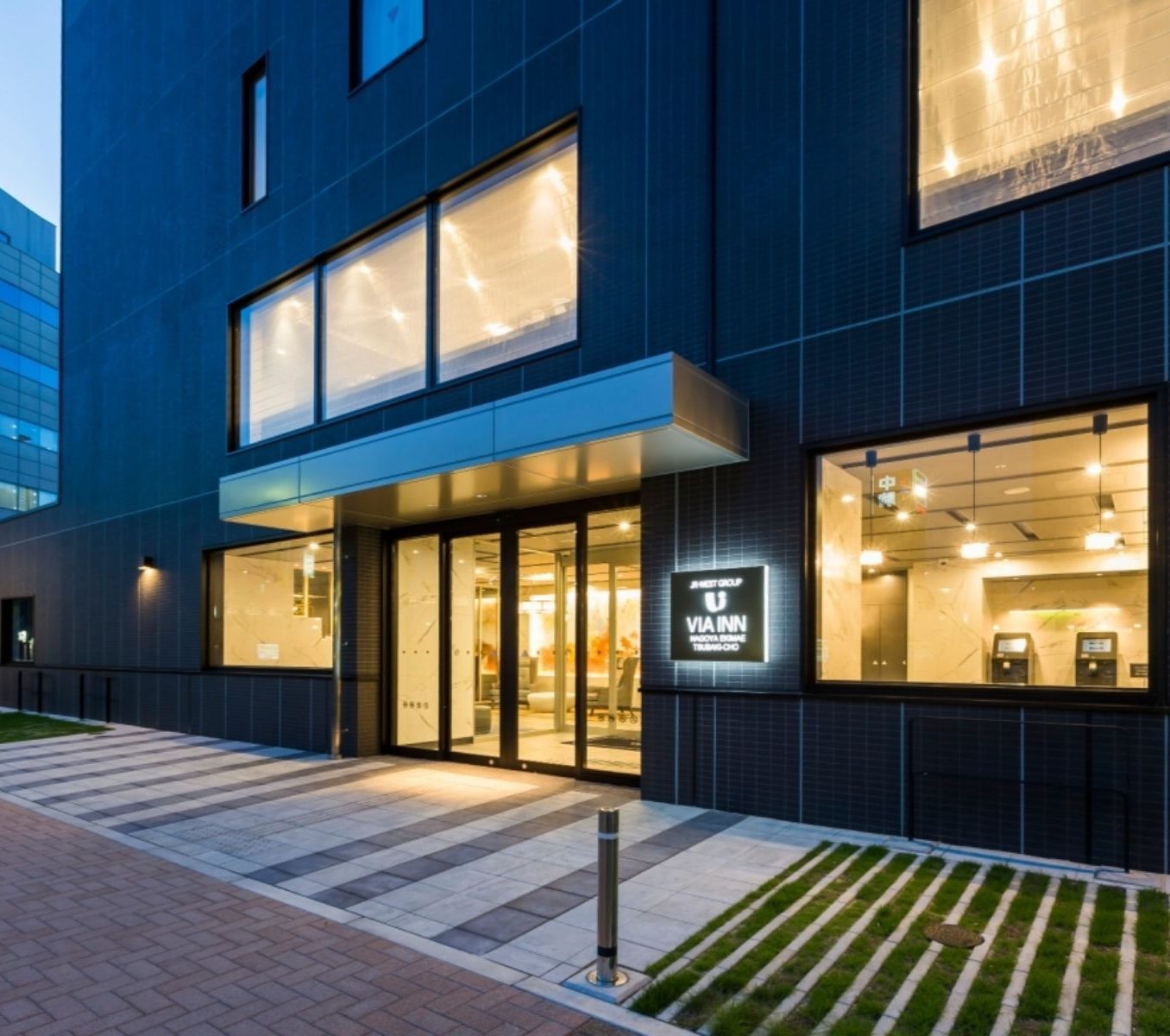 rondreis japan, nagoya, via inn nagoya ekimae tsubakicho buitenaanzicht