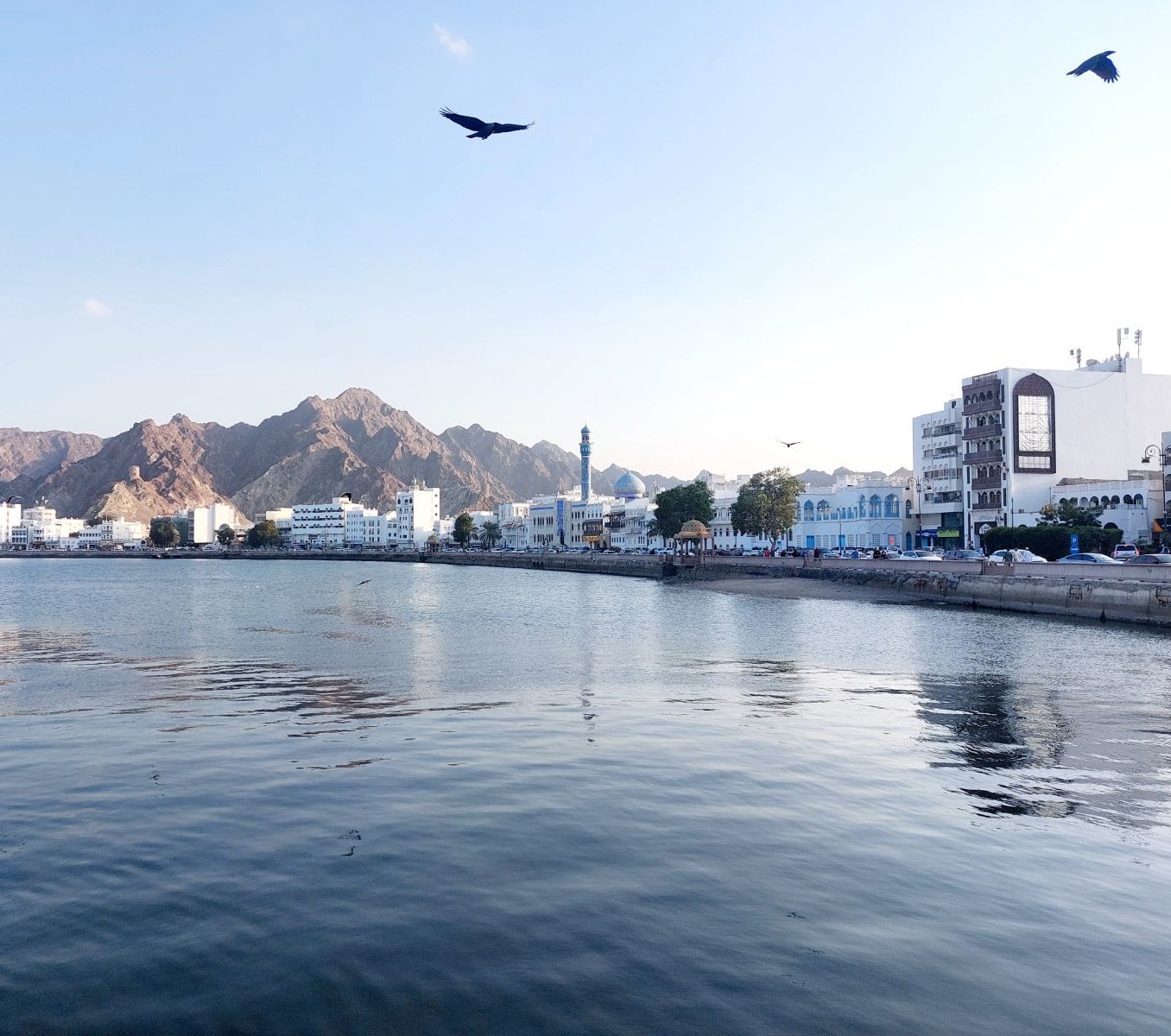 rondreis oman, muscat Mutrah Corninche