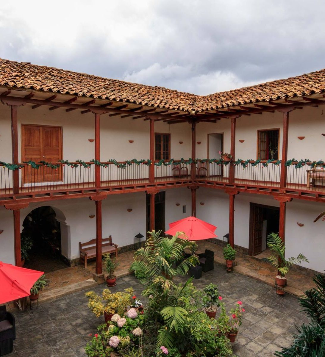 rondreis peru, chachapoyas, la casona monsante – buitenaanzicht rondreis peru, chachapoyas, la casona monsante - buitenaanzicht