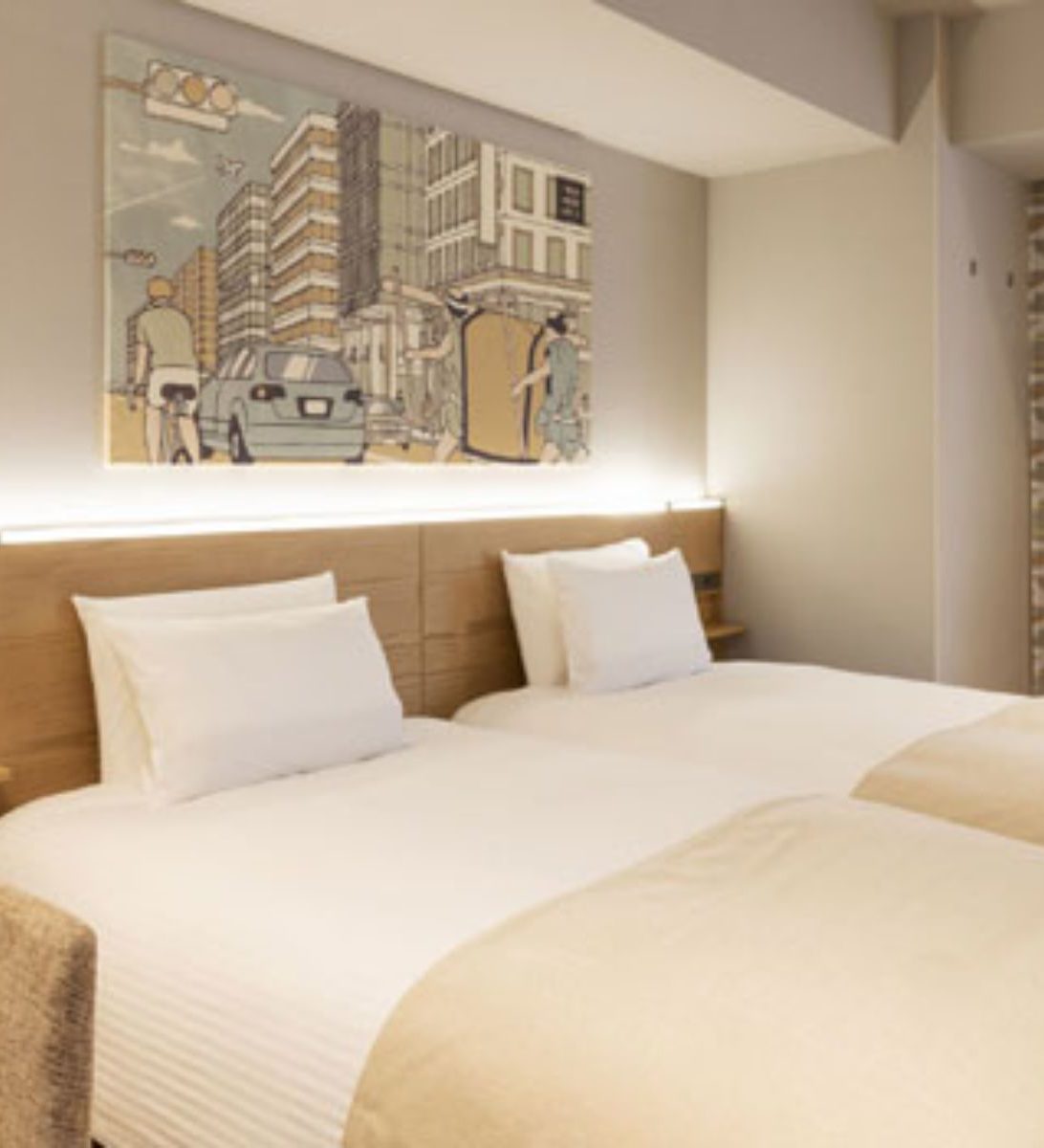 Rondreis Japan, Tokyo, Remm Tokyo Kyobashi, Slaapkamer 1
