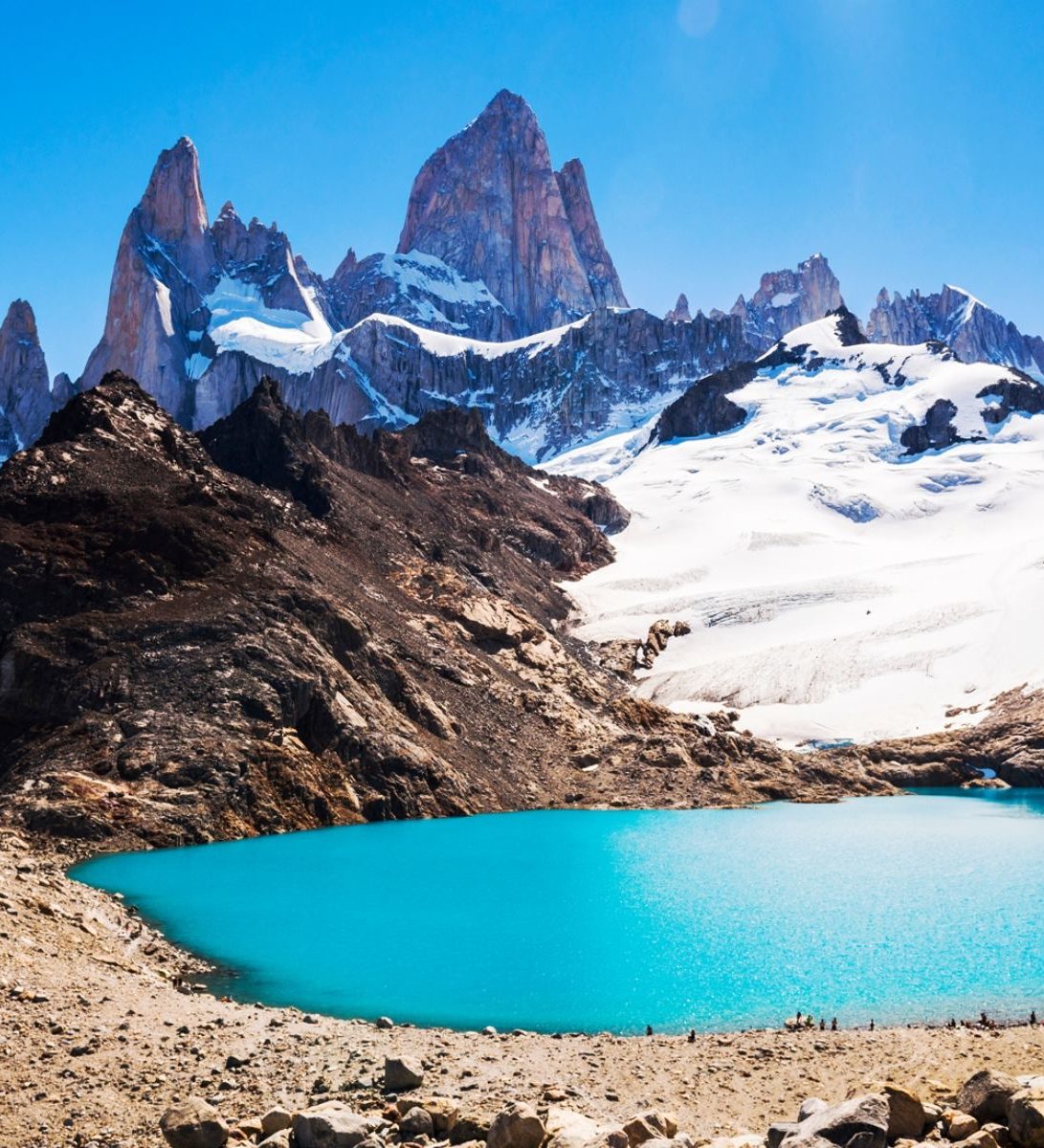 rondreis Argentinië, El Chalten, laguna