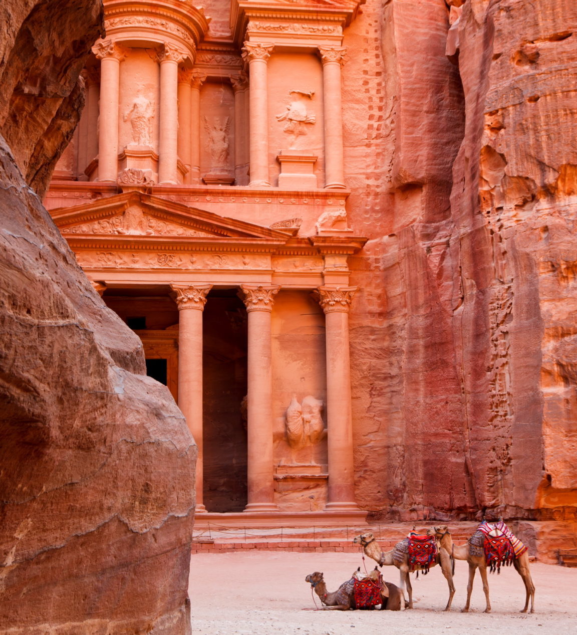 Petra in Jordanië