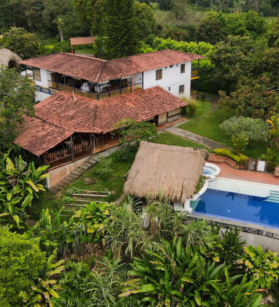 Rondreis Colombia, Armenia, Hacienda Combia Hotel