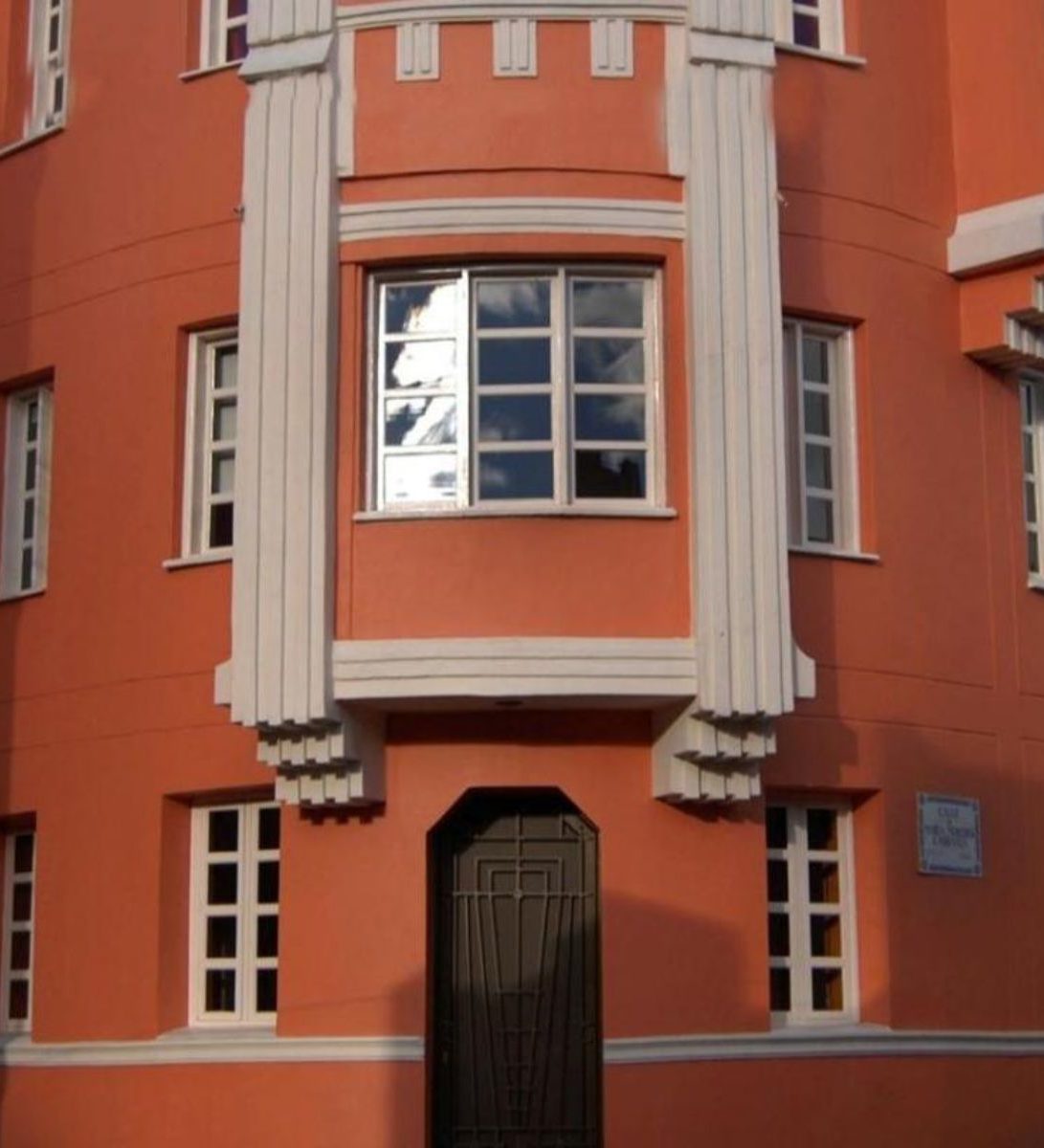 Rondreis Colombia, Bogota, Casa Deco, buitenaanzicht Rondreis Colombia, Bogota, Casa Deco, buitenaanzicht