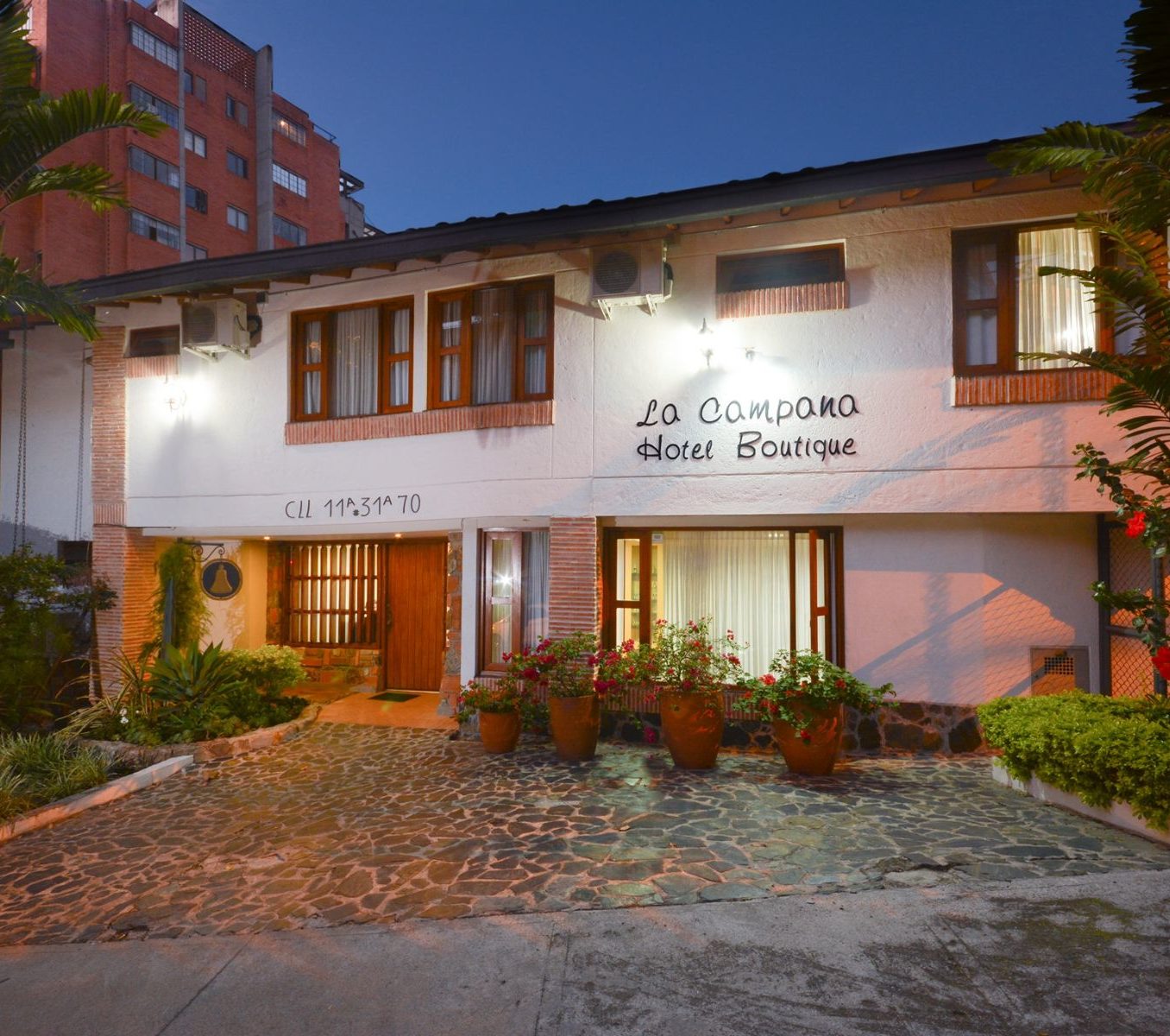 Rondreis Colombia, Medellin, La Campana buitenaanzicht