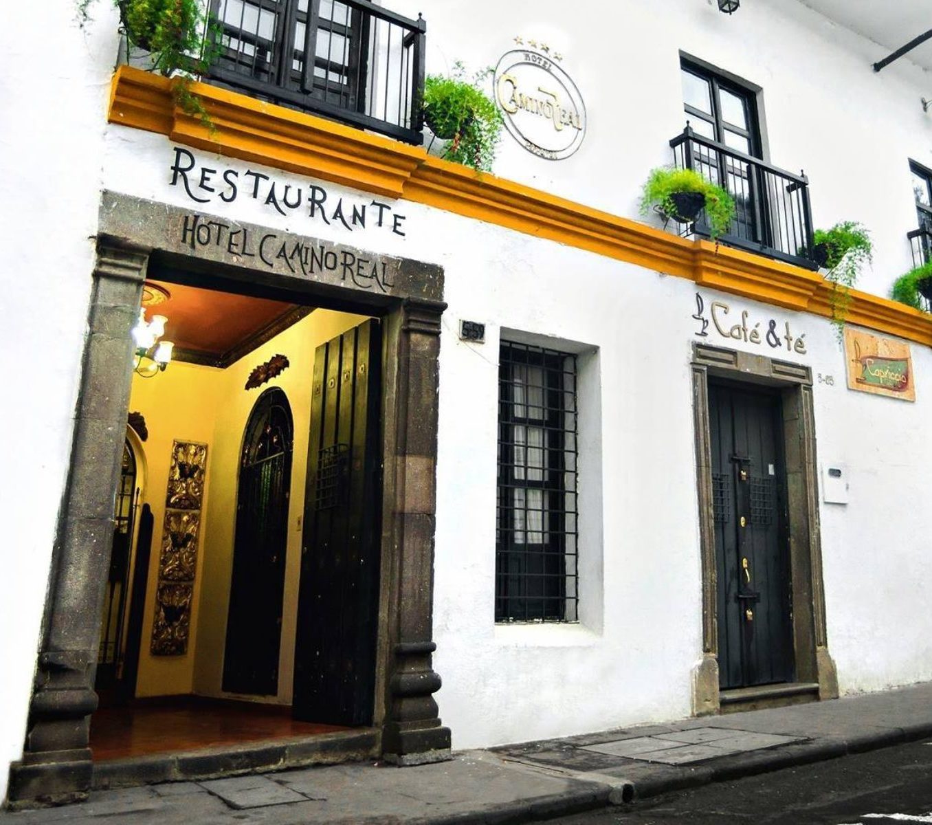 Rondreis Colombia, Popayan, Hotel Casmino Real, buitenaanzicht