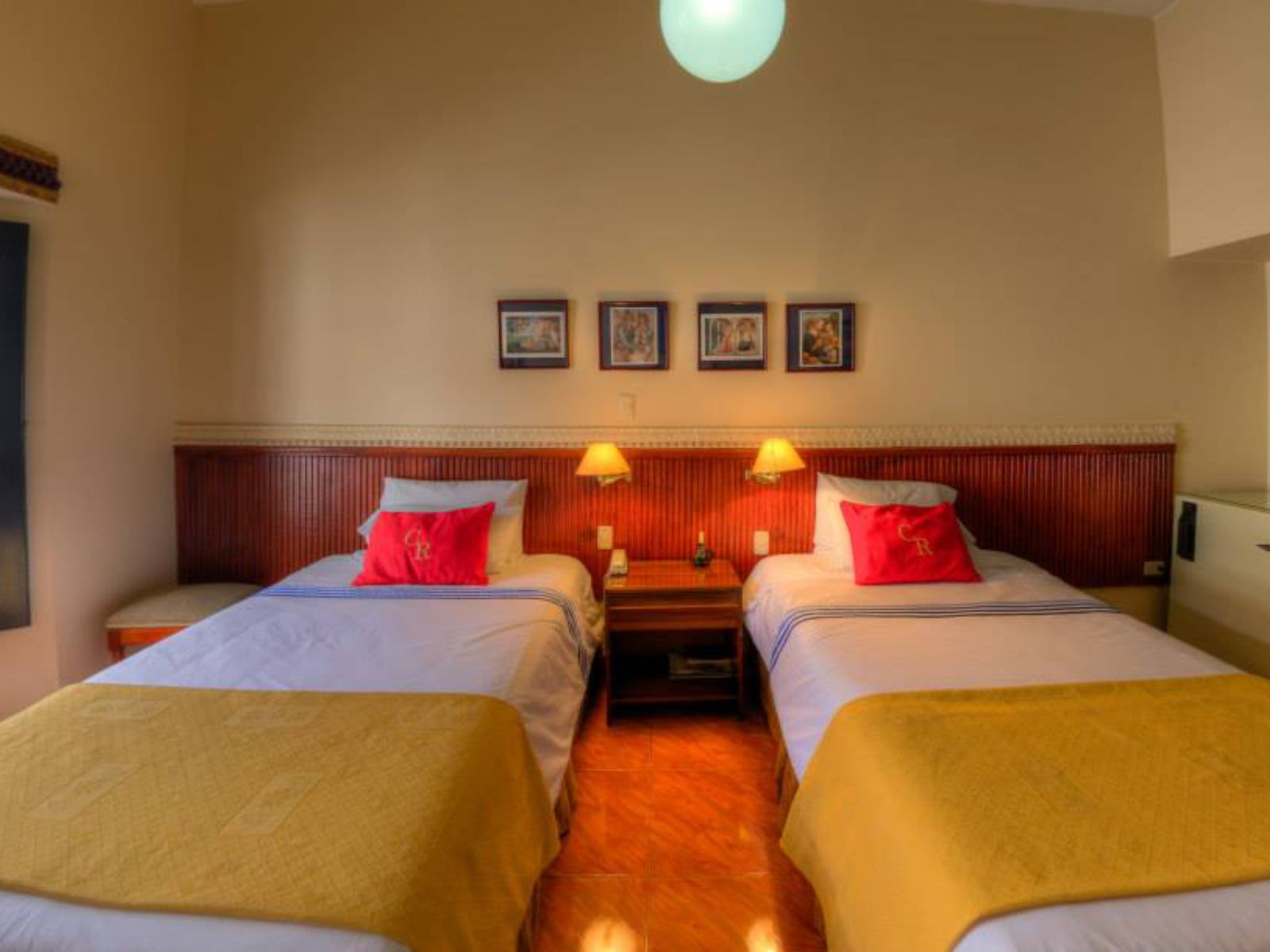 Rondreis Colombia, Popayan, Hotel Casmino Real twinkamer