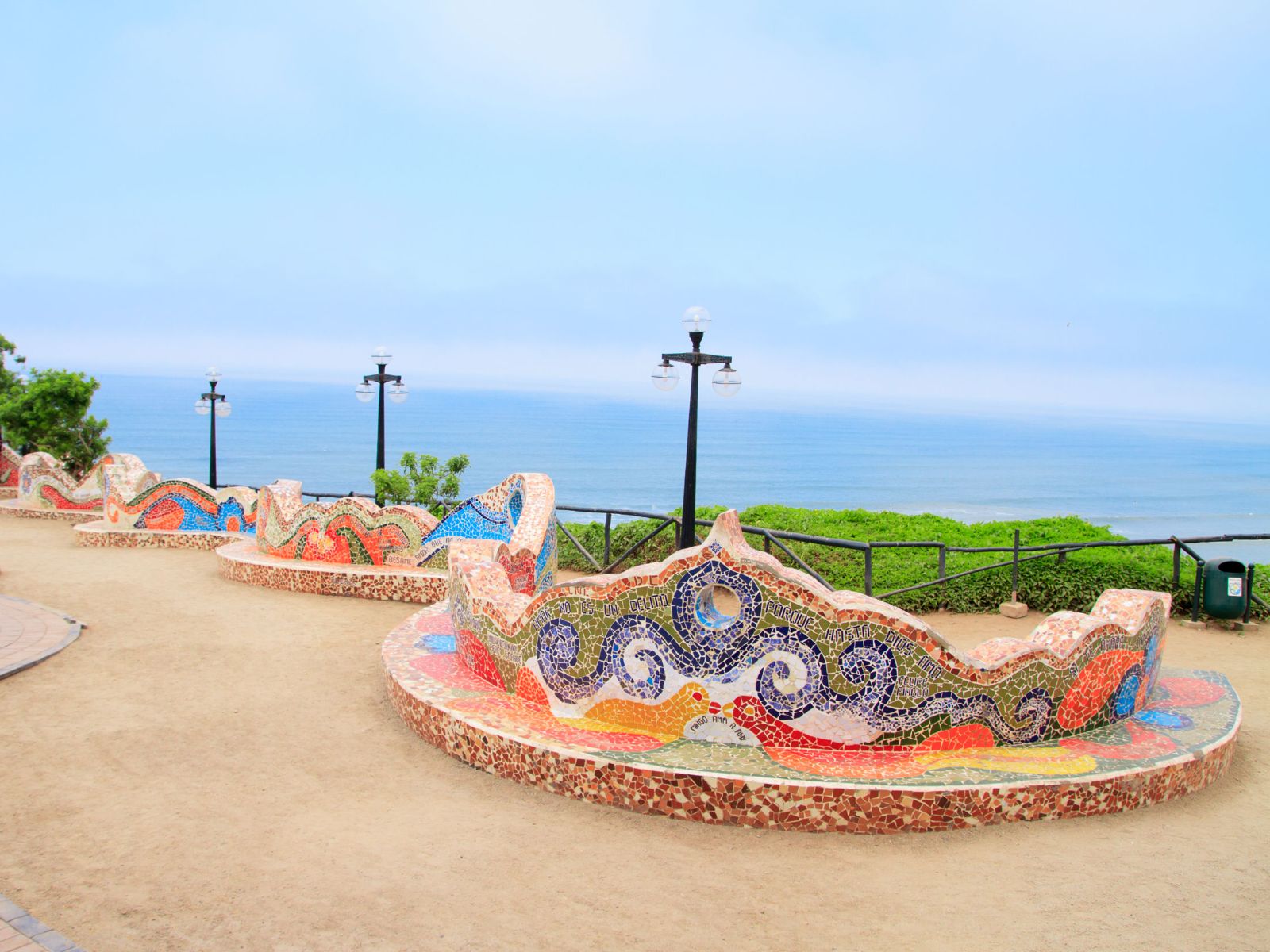 Rondreis Peru, Lima, Park van de liefde