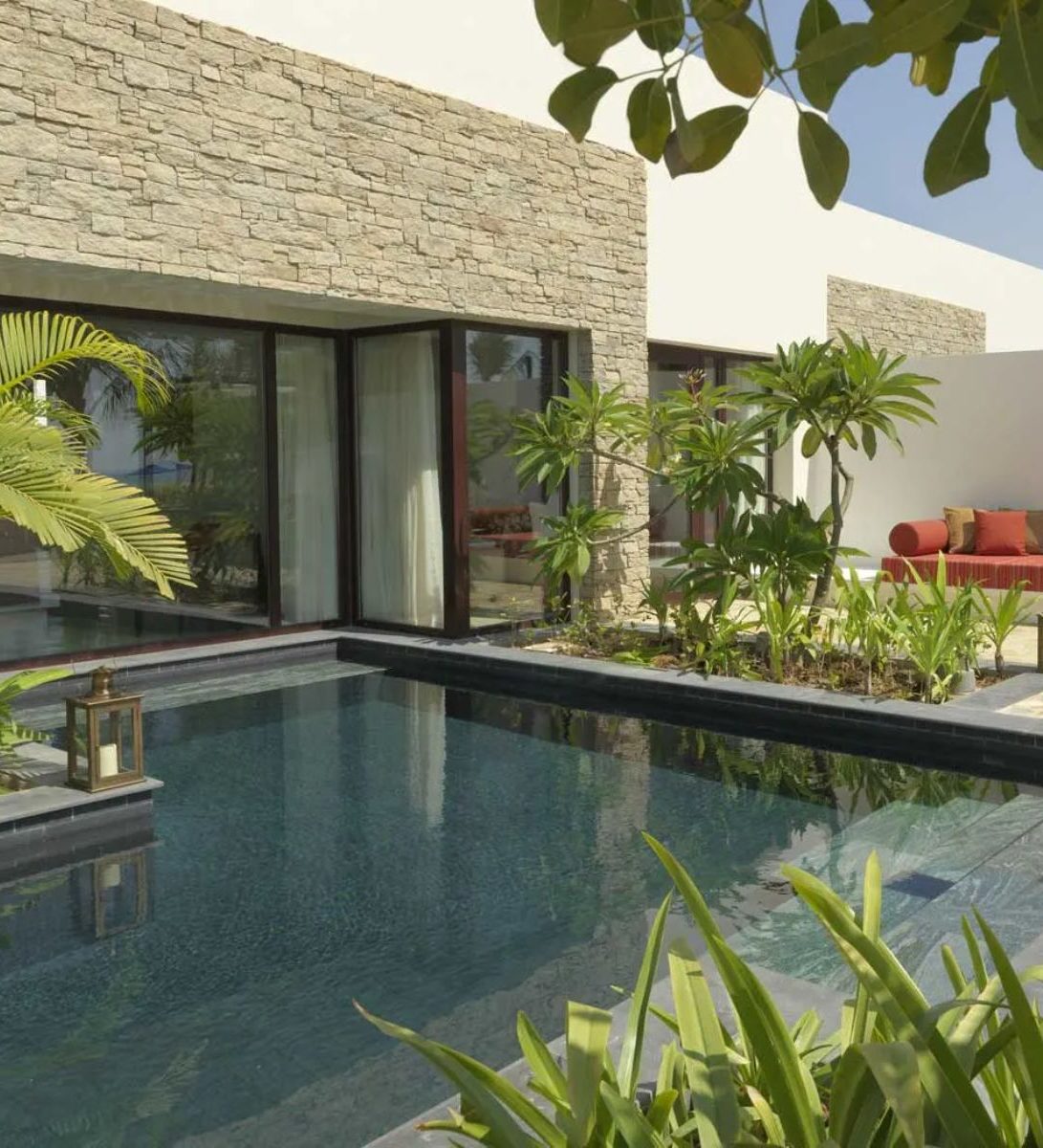 Rondreis Oman, Salalah, Anantara Al Baleed, privé zwembad