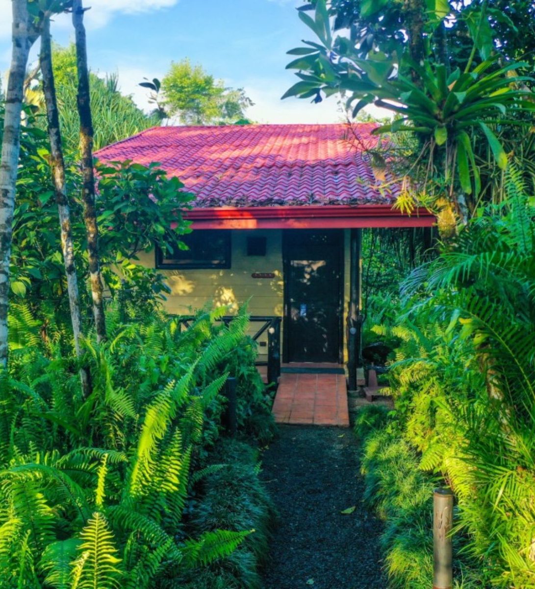 Rondreis Costa Rica, Boca Tapada, Maquenque Eco Lodge, buitenaanzicht