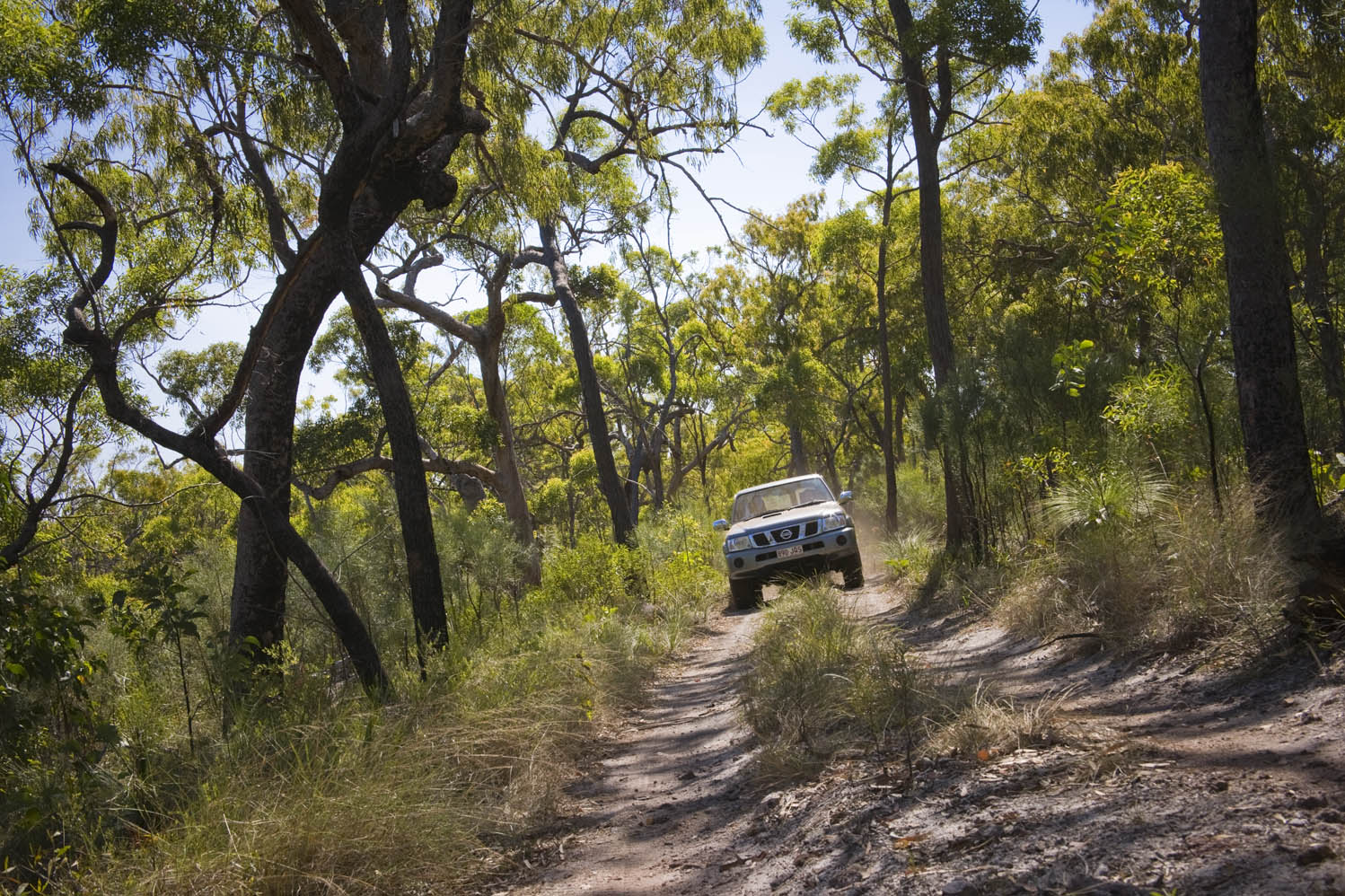 4x4 reizen in een 4WD