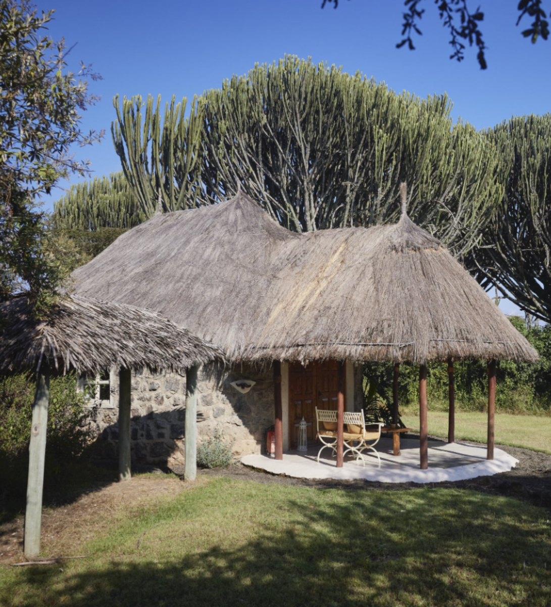 Rondreis Kenia, Lake Nakuru, Mbweha Camp, hotel buitenaanzicht Rondreis Kenia, Lake Nakuru, Mbweha Camp, hotel buitenaanzicht