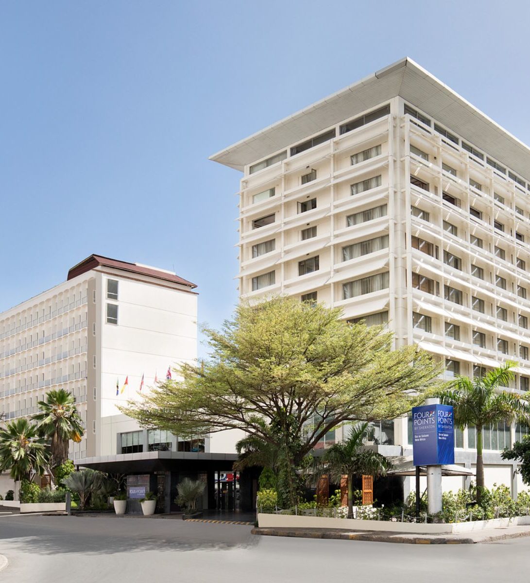 Rondreis Kenia, Nairobi, FourPoints Nairobi Airport Hotel, buitenaanzicht Rondreis Kenia, Nairobi, FourPoints Nairobi Airport Hotel, buitenaanzicht