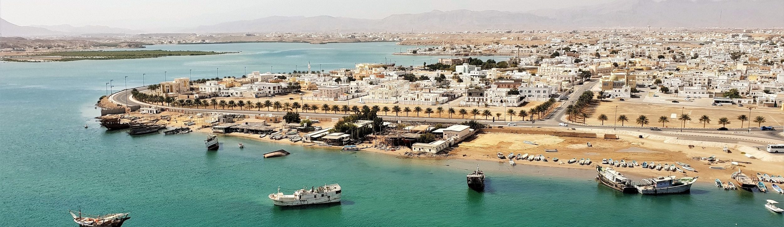 Rondreis Oman, Sur, bovenaanzicht