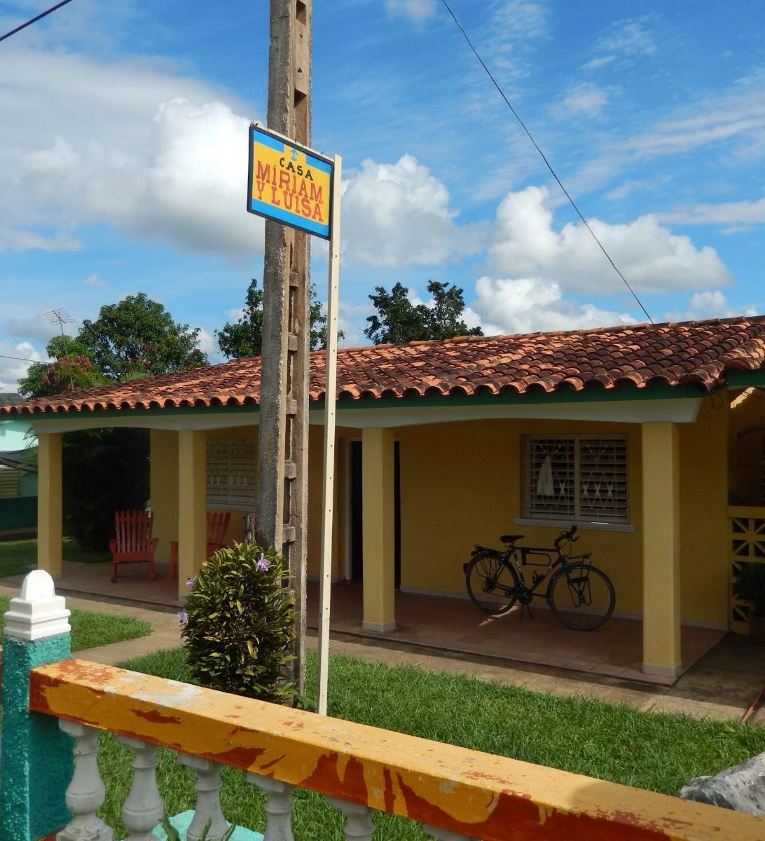 Rondreis Cuba, Casa Particulares, vooraanzicht casa