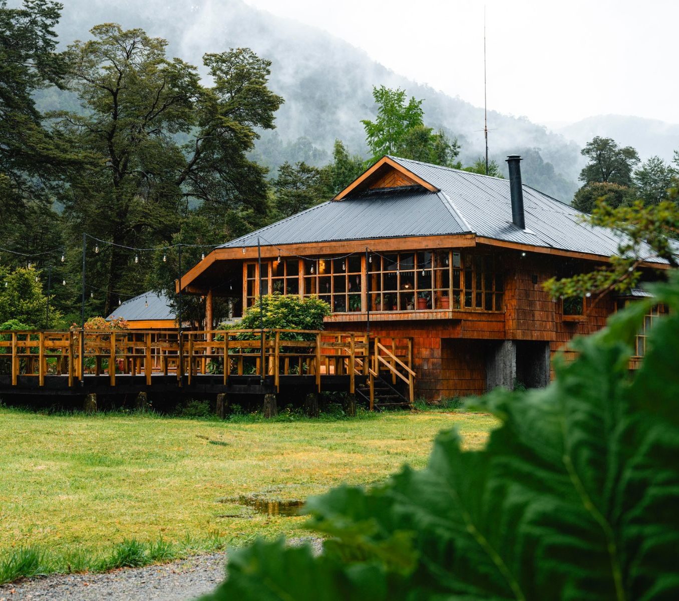 Rondreis Chili, Puyuhuapi, El Pangue, buitenaanzicht