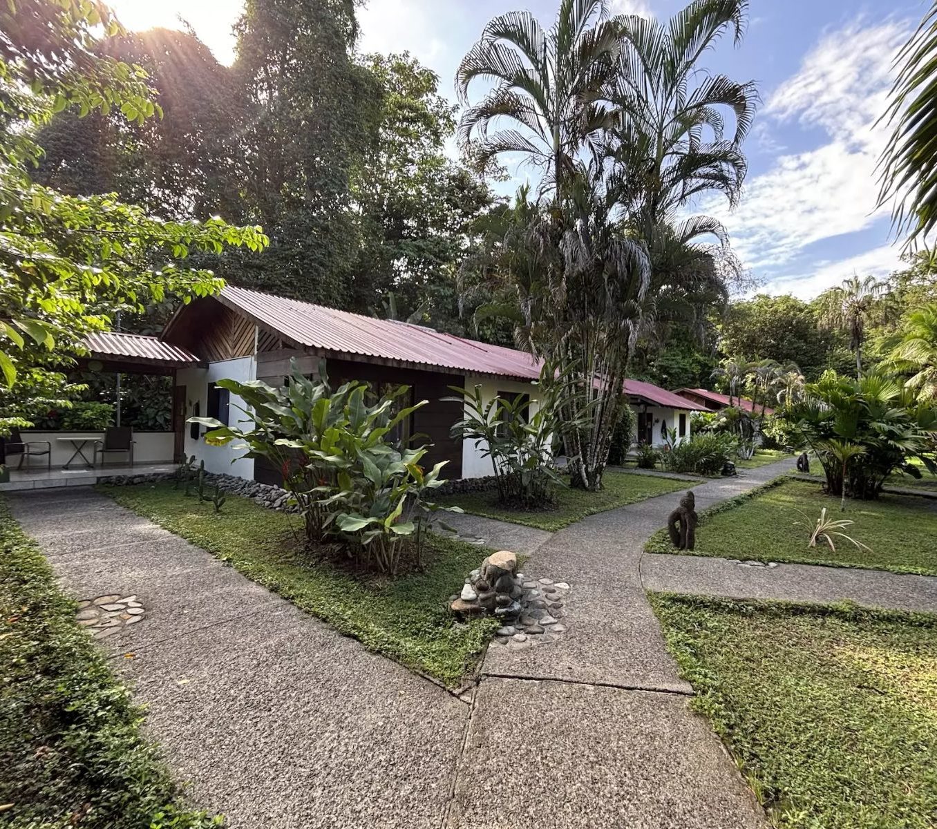 Rondreis Costa Rica, Cahuita, Suizo Loco Lodge, hotel