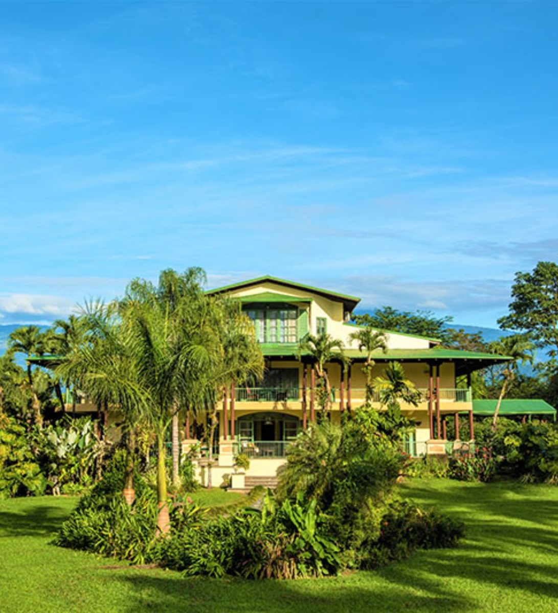 Rondreis Costa Rica, Turrialba, Casa Turire, buitenaanzicht Rondreis Costa Rica, Turrialba, Casa Turire, buitenaanzicht