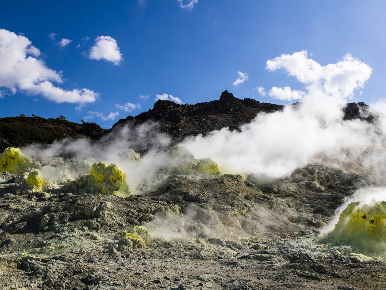 Rondreis Japan, Akan Mashu National Park, vulkanische activiteit