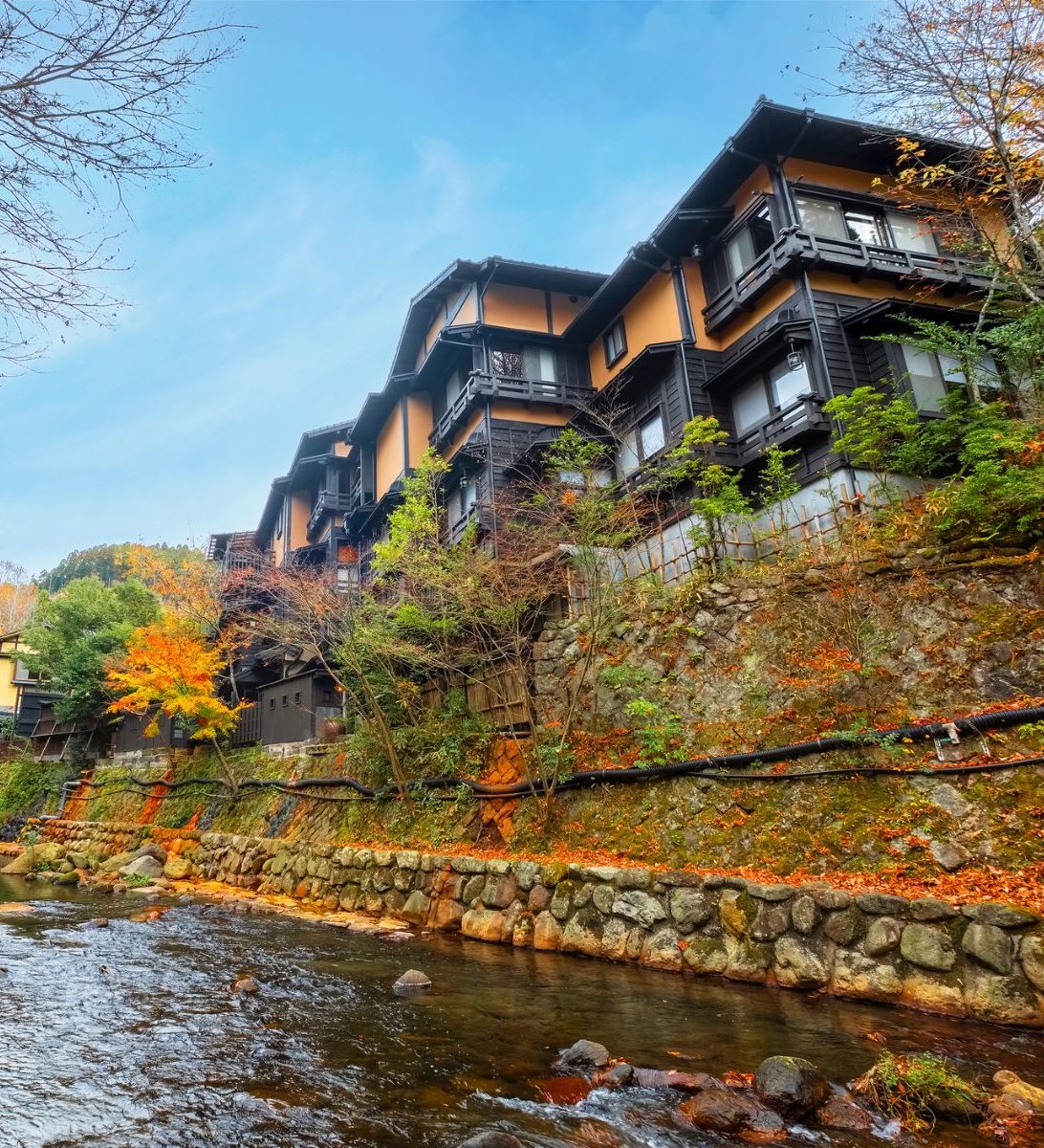Rondreis Japan, Kurokawa Onsen, herfstkleuren