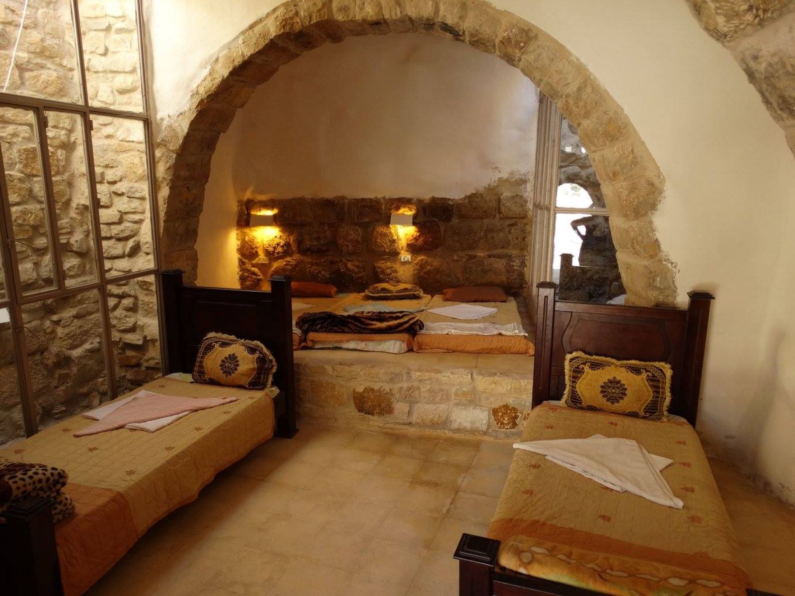 Rondreis Jordanië, Dana Biosphere Reserve, Dana Tower - slaapruimte