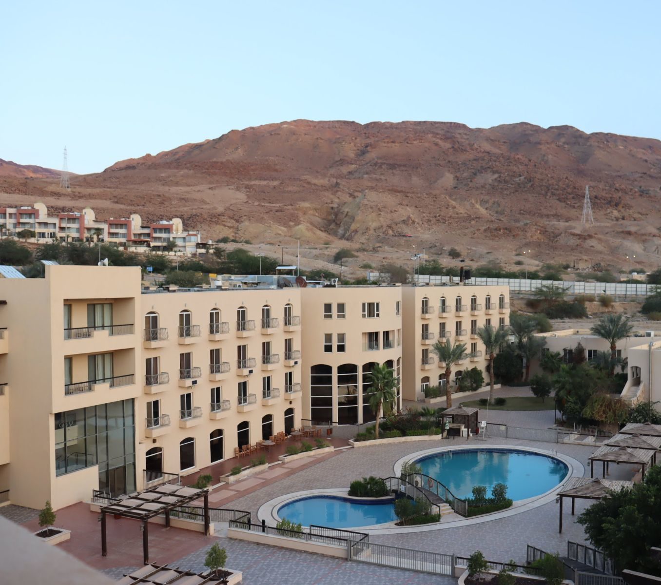 Rondreis Jordanië, Dead Sea, Dead Sea Spa Resort - buitenaanzicht hotel