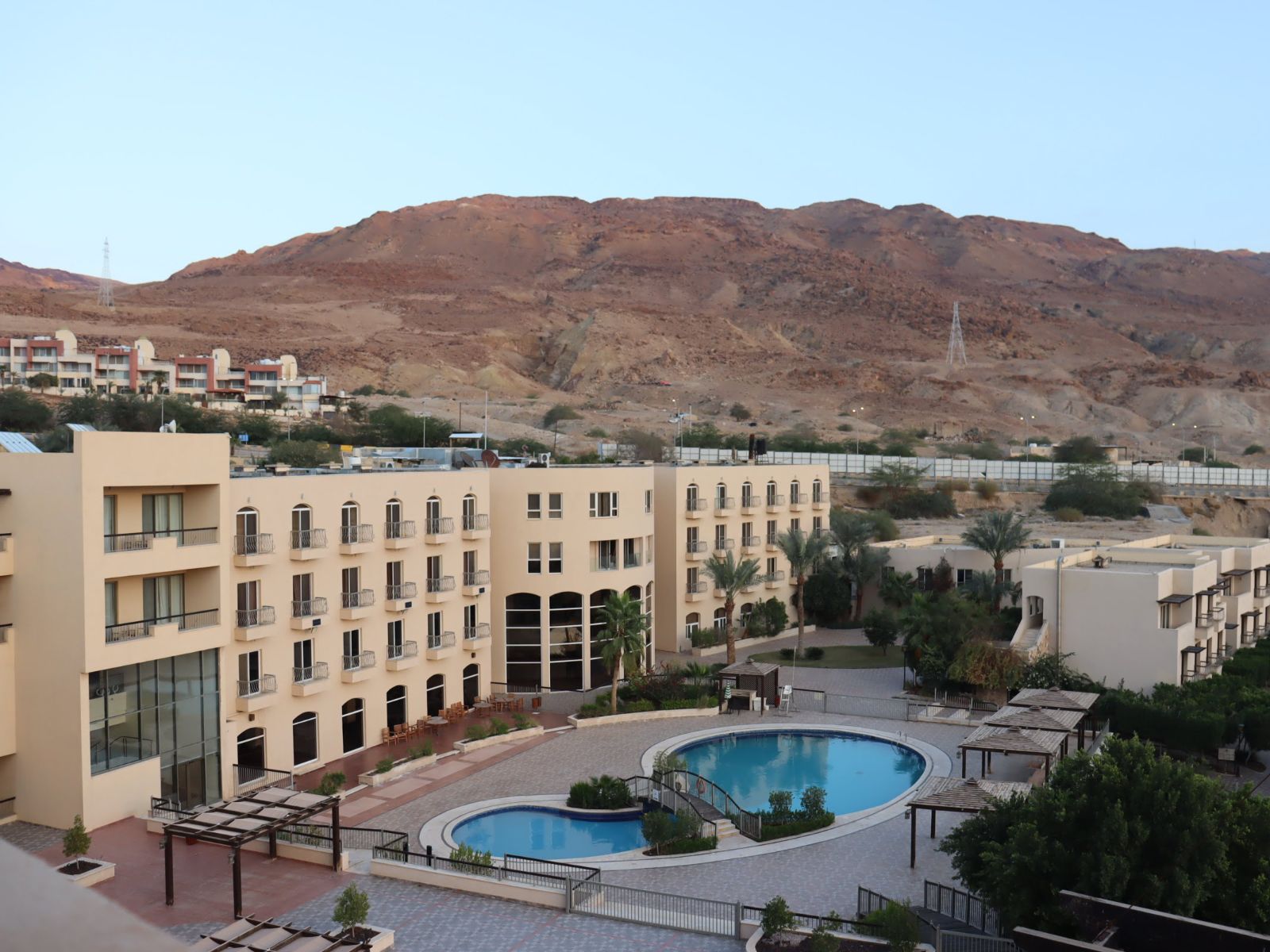 Rondreis Jordanië, Dead Sea, Dead Sea Spa Resort - buitenaanzicht hotel
