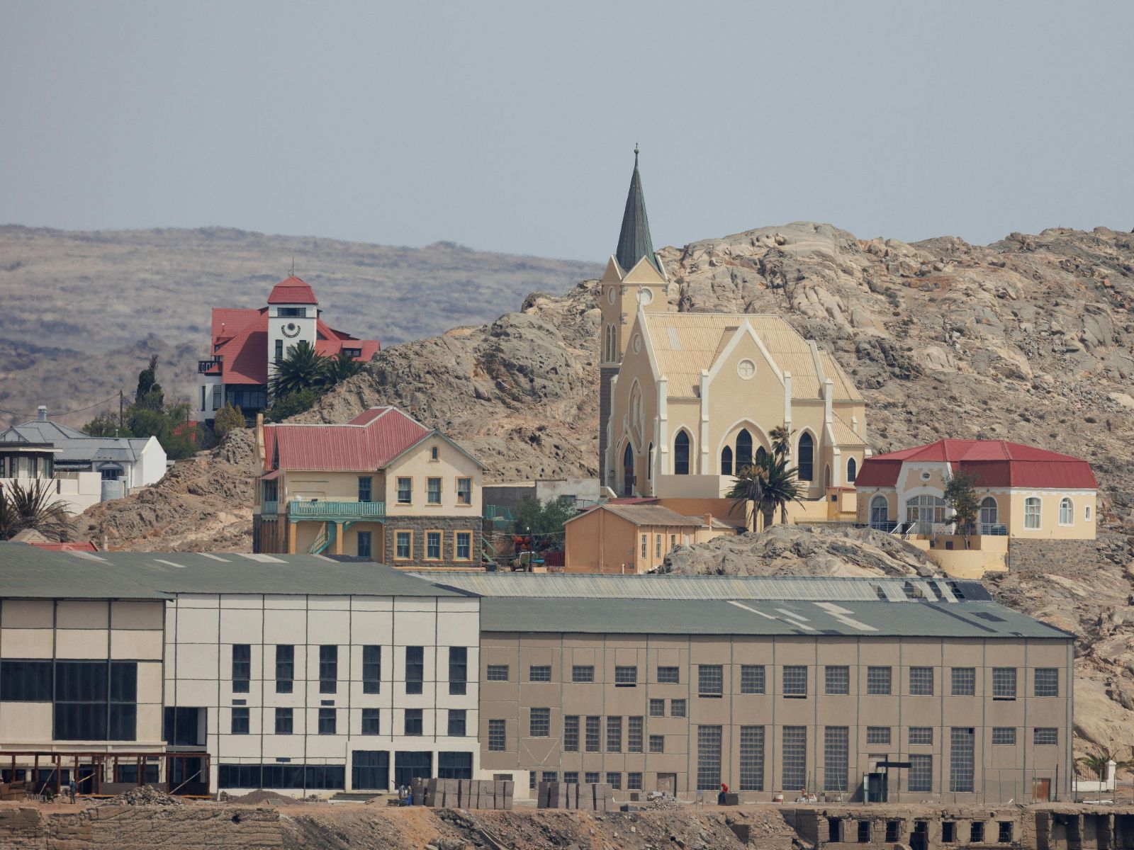 Rondreis Namibië, Lüderitz, stad met kerk