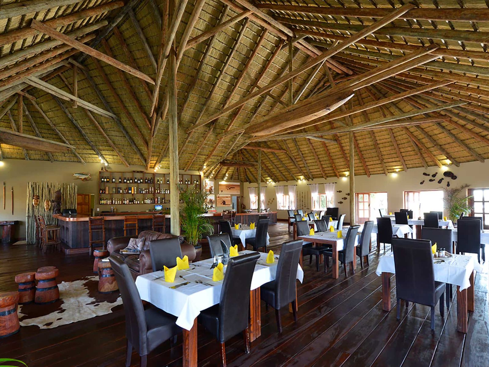 Rondreis Namibië, Rundu, Hakusembe, restaurant
