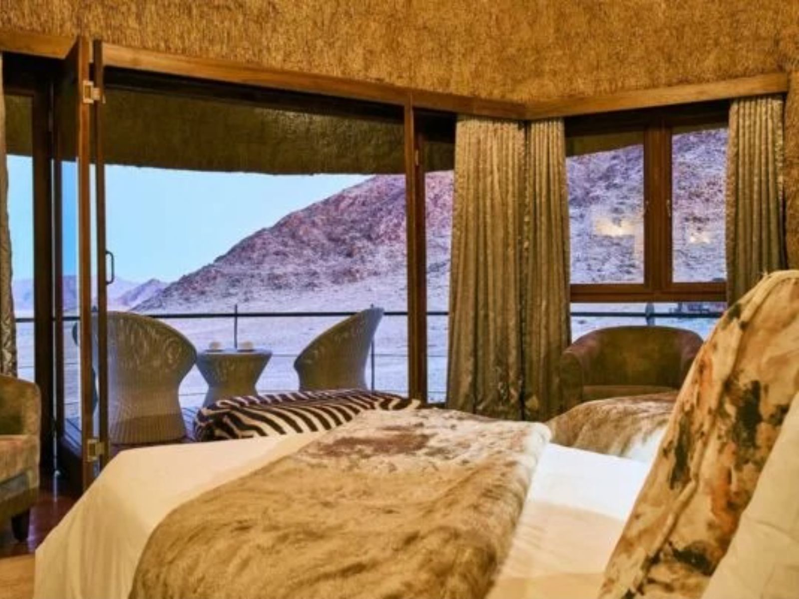 Rondreis Namibië, Sossusvlei, Desert Hills, slaapkamer