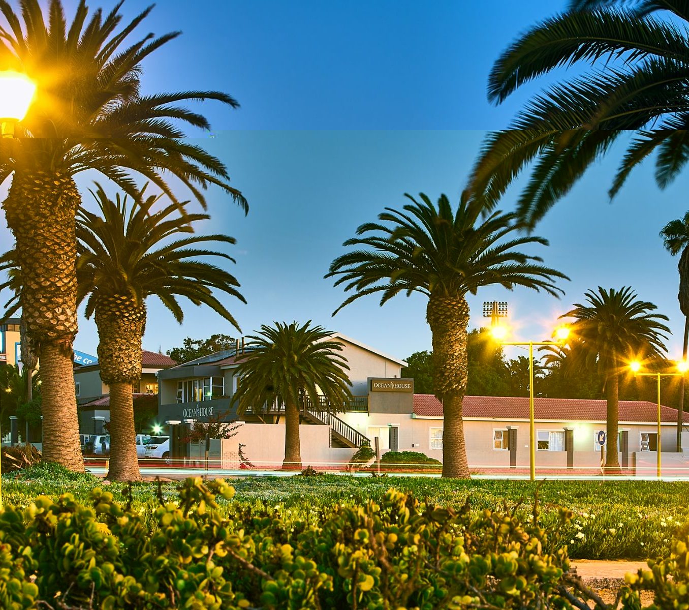 Rondreis Namibië, Swakopmund, Ocean House, buitenaanzicht