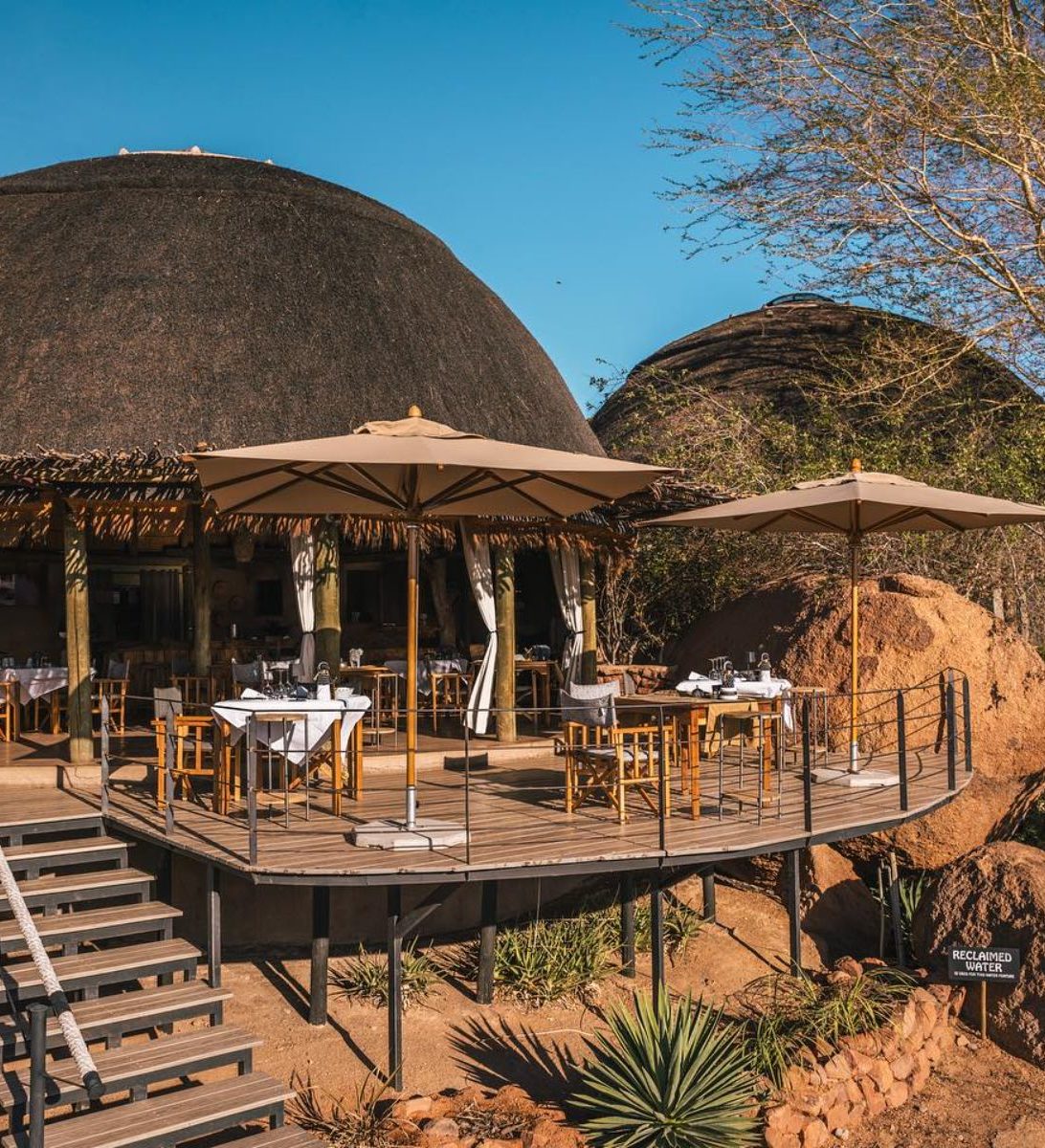 Rondreis Namibië, Twyfelfontein, Camp Kipwe, restaurant Rondreis Namibië, Twyfelfontein, Camp Kipwe, restaurant
