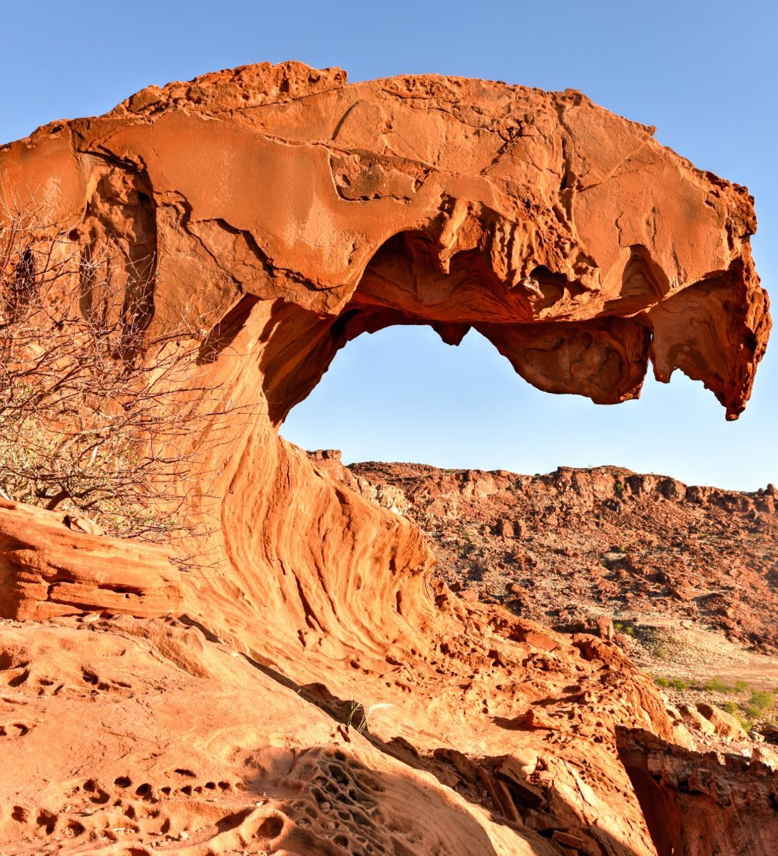 Rondreis Namibië, Twyfelfontein, Lions Mouth