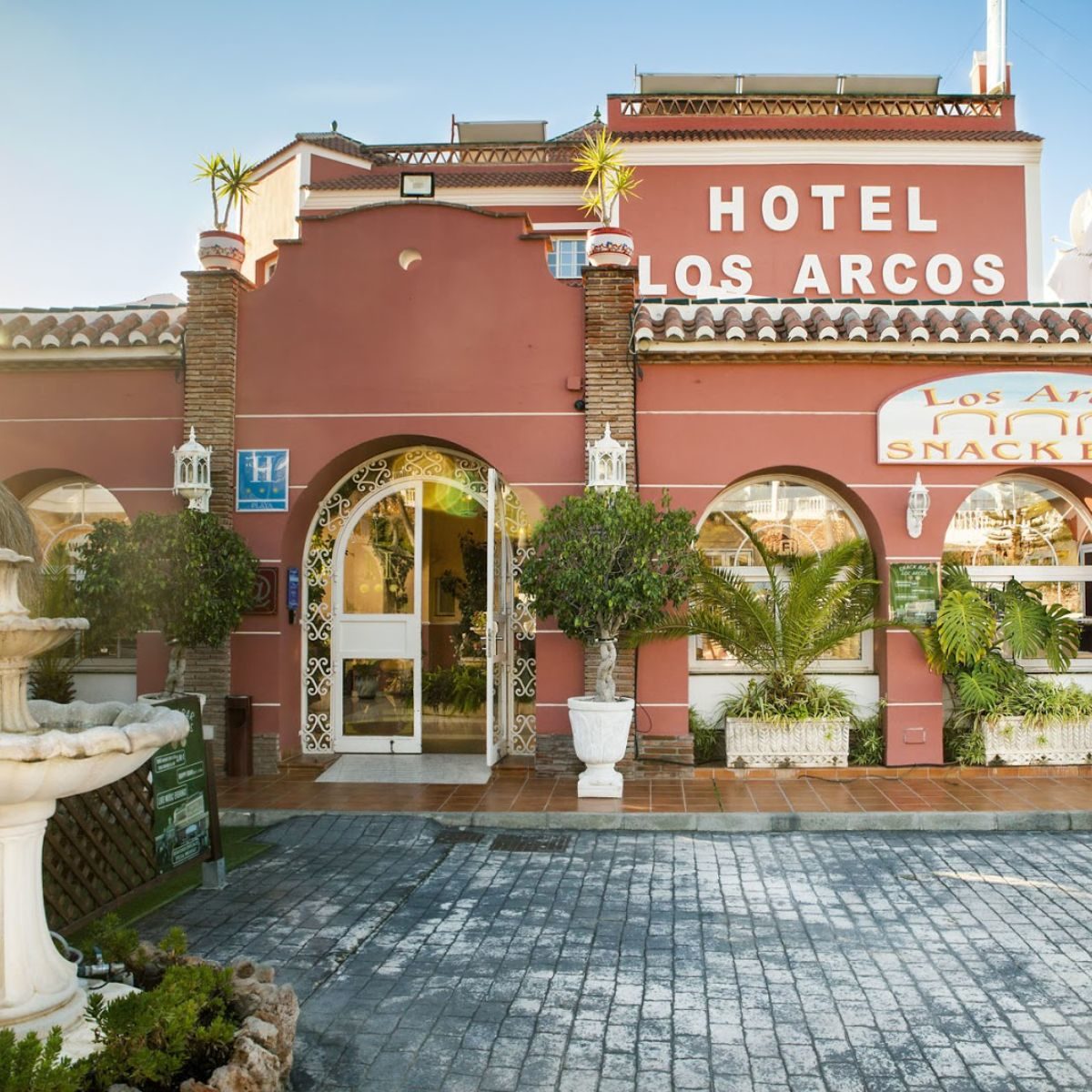 Rondreis Nicaragua, Esteli, Hotel Los Arcos, vooraanzicht
