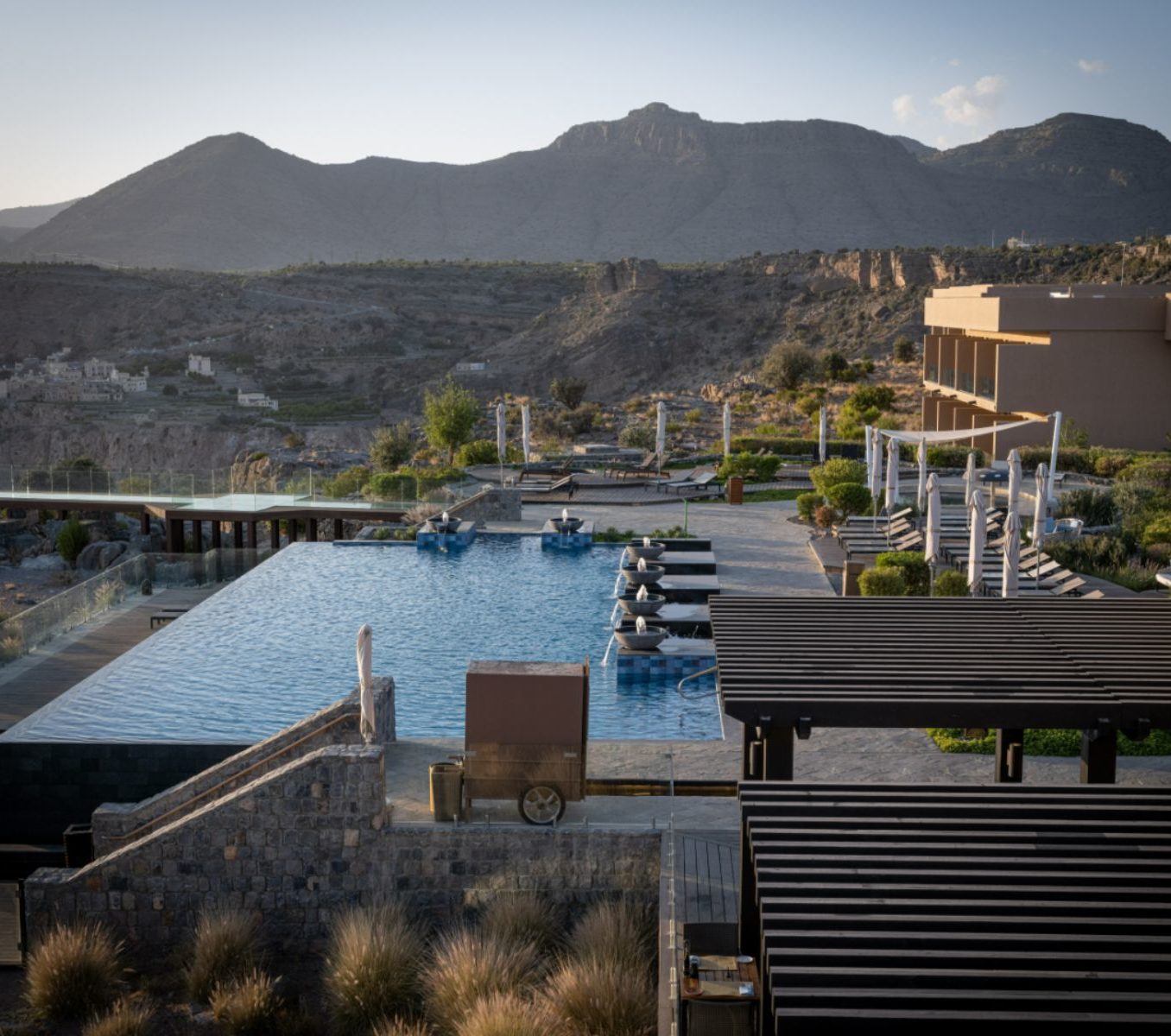 Rondreis Oman, Jebel Akhdar, Anantara, overzicht hotel