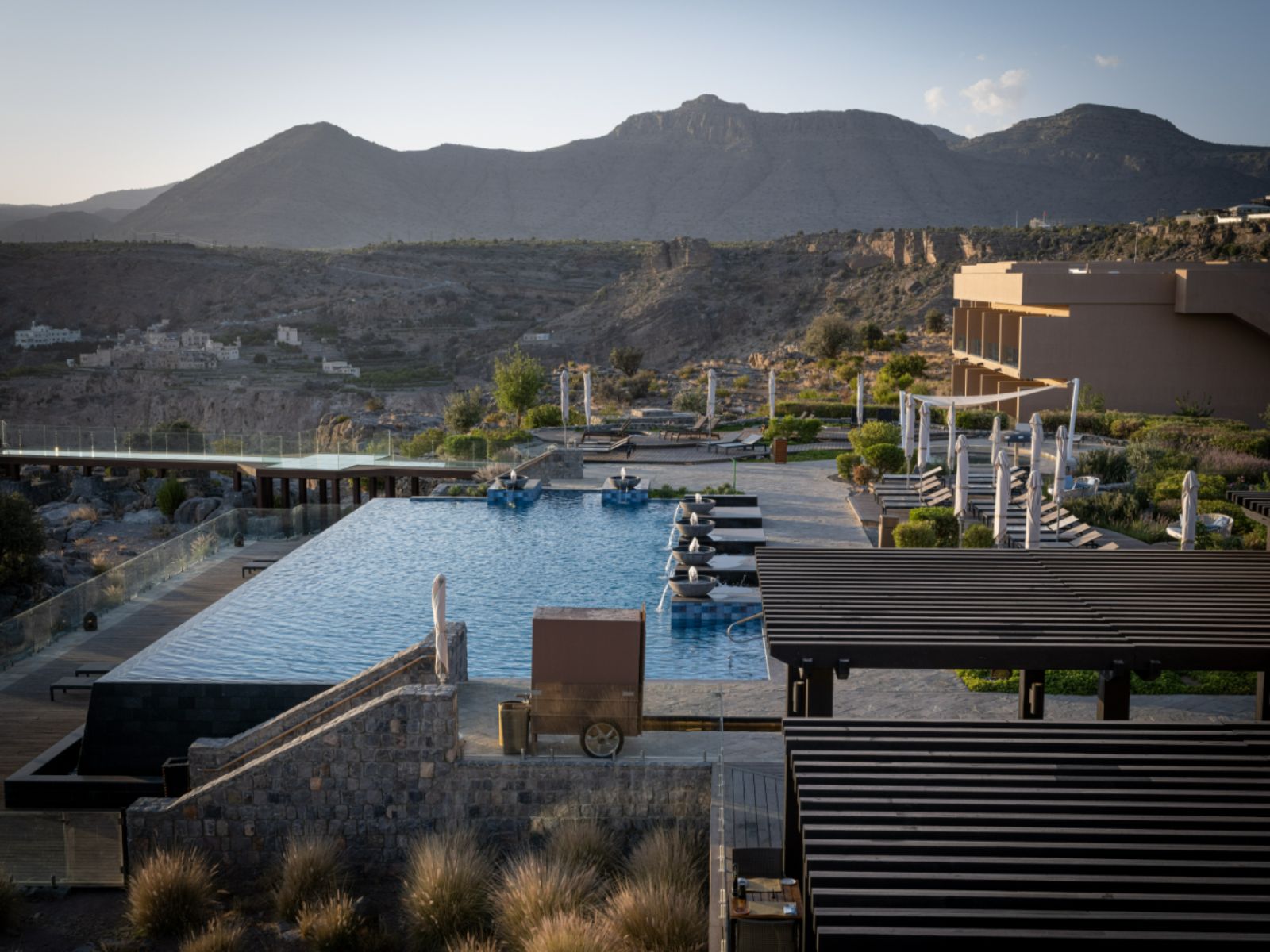 Rondreis Oman, Jebel Akhdar, Anantara, overzicht hotel