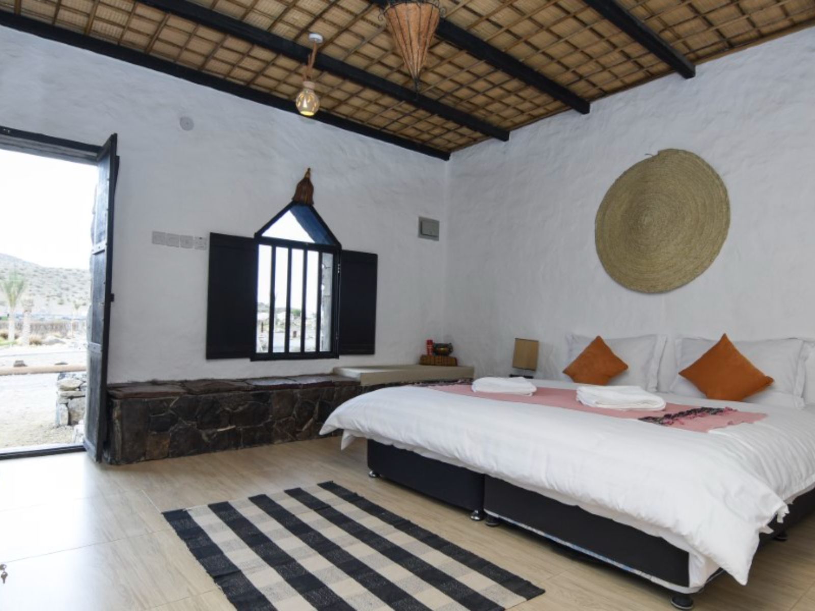 Rondreis Oman, Jebel Shams, Sama Heights Resort, tweepersoonskamer