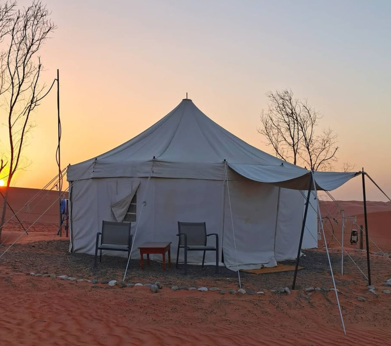 Rondreis Oman, Wahiba Sands, Al Sarmadi Desert Camp, tent