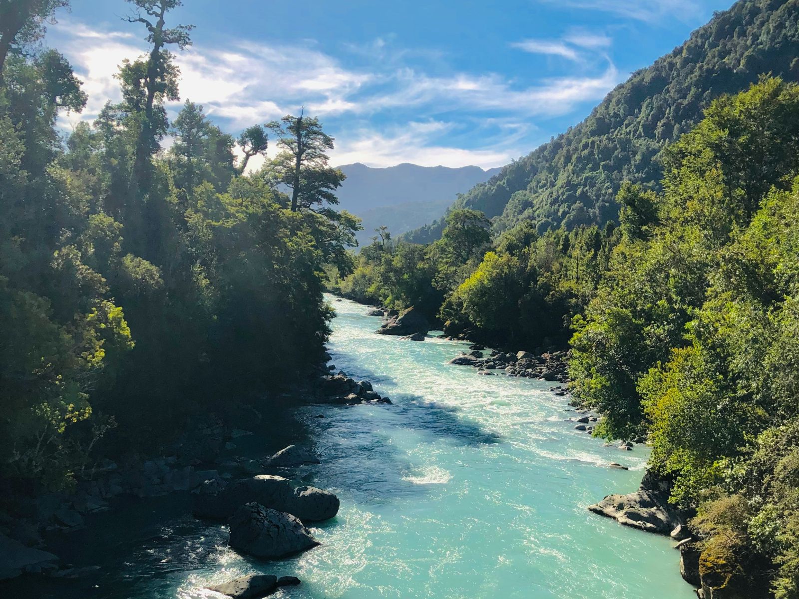 Rondreis Chili, Carretera Austral, Rivierfoto