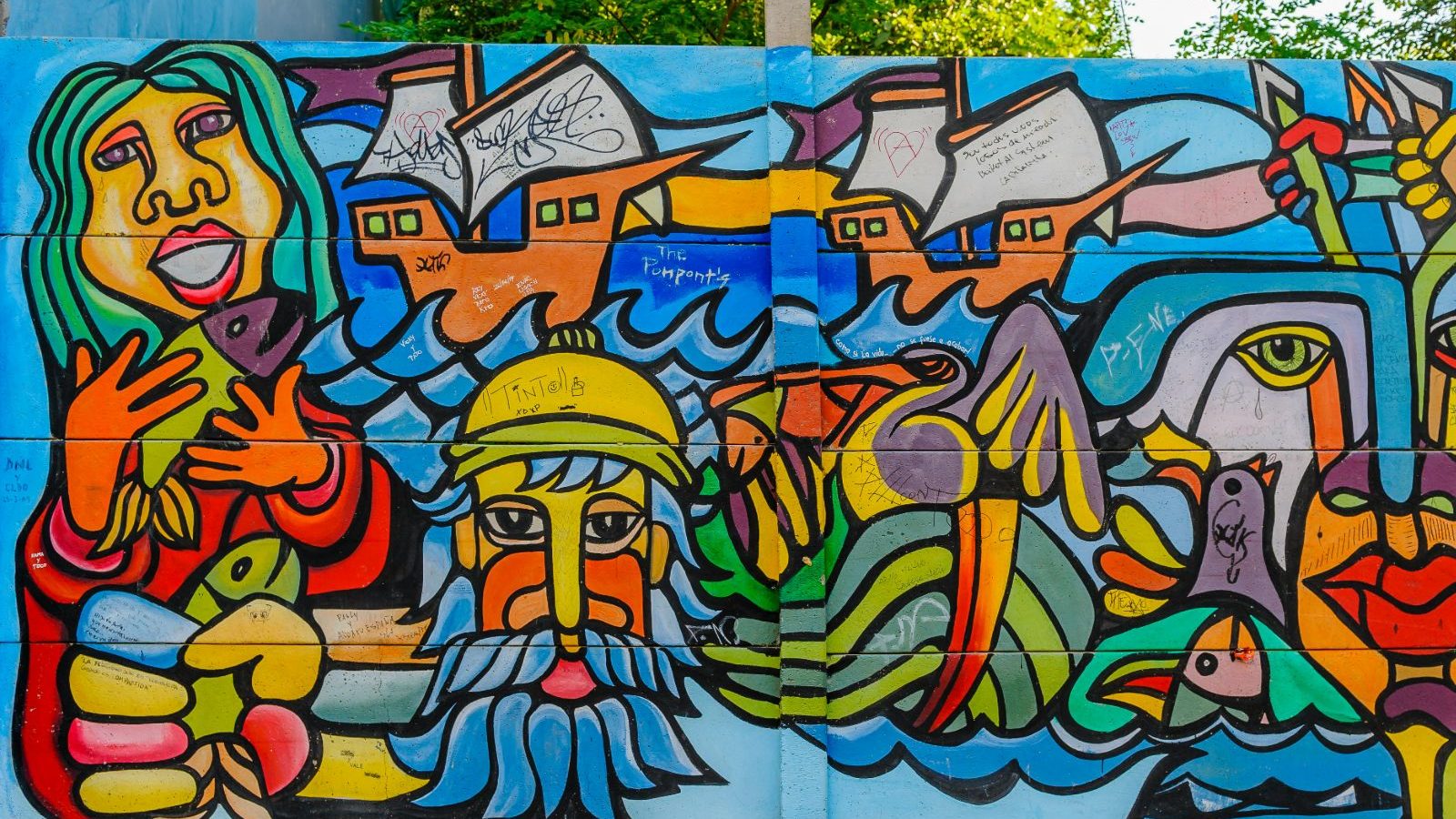 Rondreis Chili, Santiago de Chile, streetart